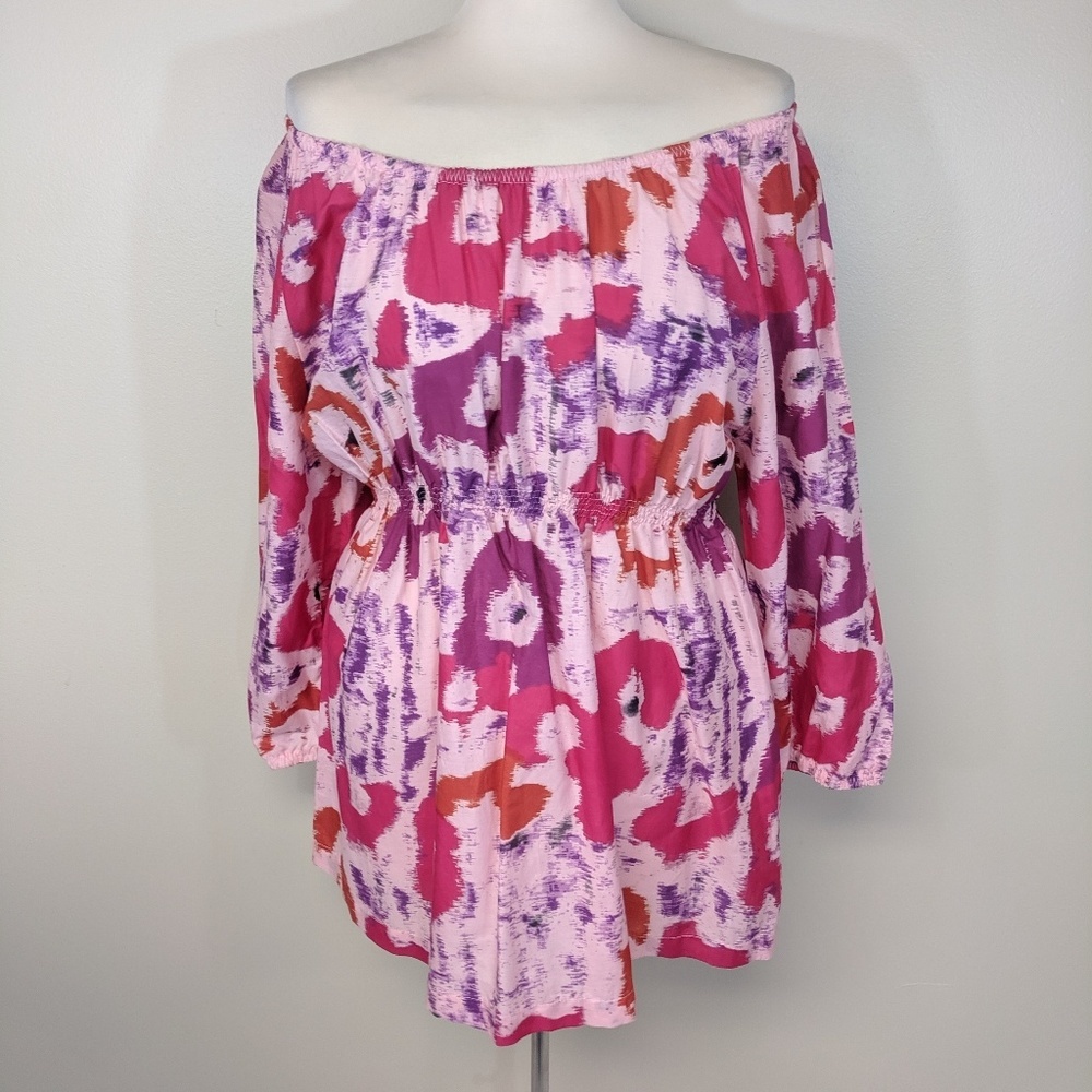 Off the Shoulder Tunic Top - Picture 2 of 6